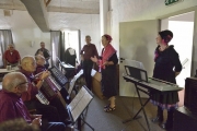 zingen met Poly Hymnia in Casa Verde van de Kasteeltuinen Arcen